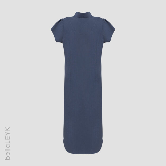 Sommerkleid YinYang aus belgischem Leinen – Bild 3