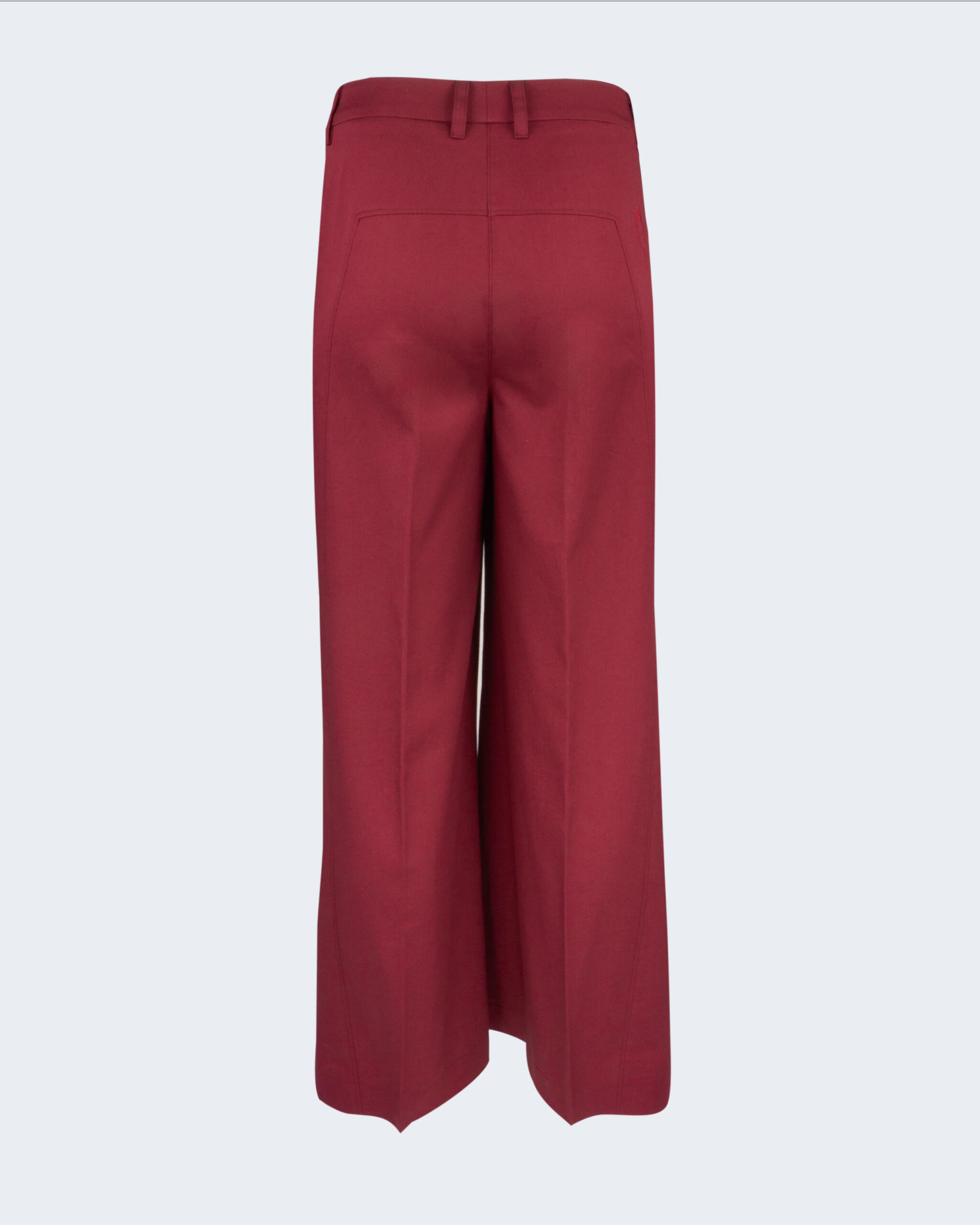 Culotte „See Flowers“ aus weinroter Bio-Baumwolle – Bild 2